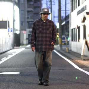 画像6: BLUCO (ブルコ) | OMBRE CHECK FLANNEL SHIRT 