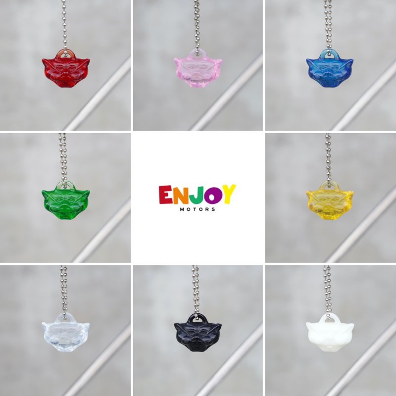 画像1: ENJOY MOTORS (エンジョイモータース) | 猫のキーホルダー  (1)