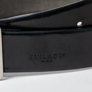 画像2: EVILACT (イーヴルアクト) | EVILACT "SADDLE LEATHER BELT 40mm" 