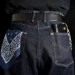 画像5: EVILACT (イーヴルアクト) | EVILACT "SADDLE LEATHER BELT 40mm"  (5)
