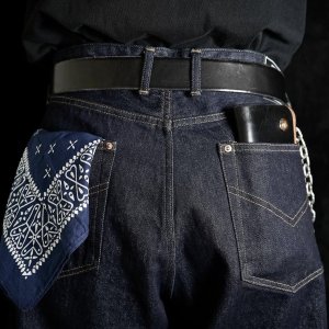 画像5: EVILACT (イーヴルアクト) | EVILACT "SADDLE LEATHER BELT 40mm" 
