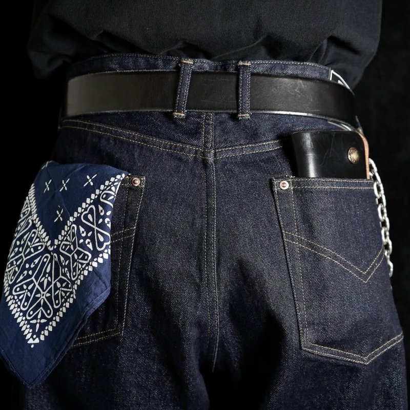 画像5: EVILACT (イーヴルアクト) | EVILACT "SADDLE LEATHER BELT 40mm"  (5)