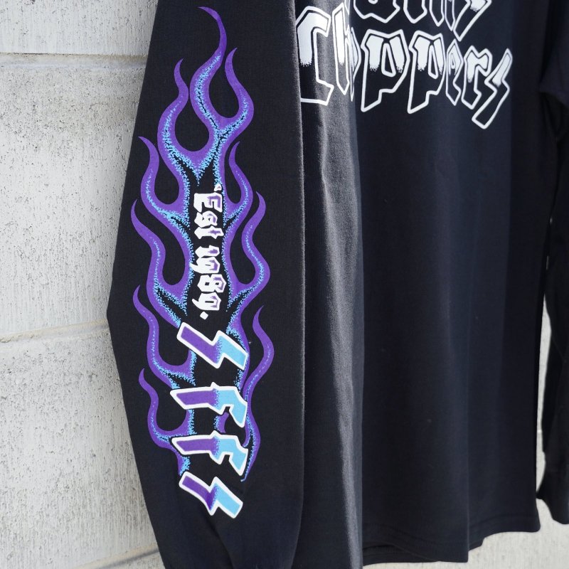 画像4: SAMS (サムズ) | SAMS FLAMES LONG SLEEVE TEE  (4)
