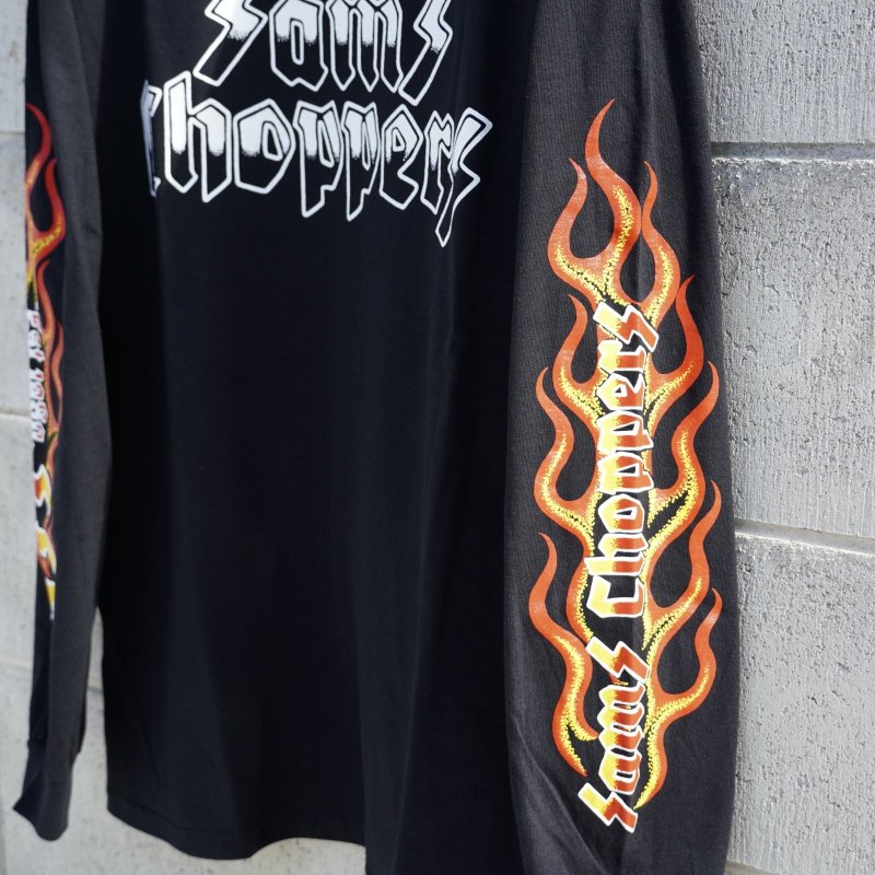 画像6: SAMS (サムズ) | SAMS FLAMES LONG SLEEVE TEE  (6)