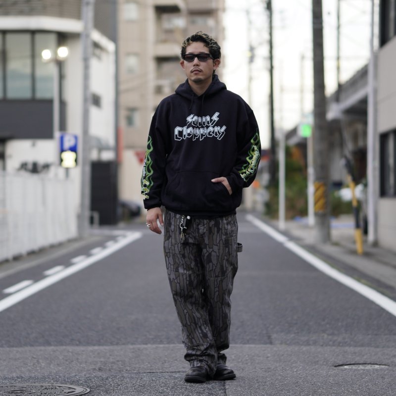 画像7: SAMS (サムズ) | SAMS FLAMES HOODIE  (7)