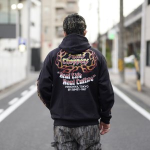 画像3: SAMS (サムズ) | SAMS FLAMES HOODIE 