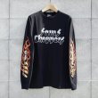 画像2: SAMS (サムズ) | SAMS FLAMES LONG SLEEVE TEE  (2)