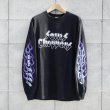 画像2: SAMS (サムズ) | SAMS FLAMES LONG SLEEVE TEE  (2)