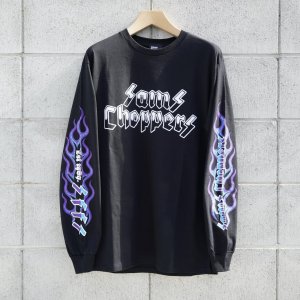 画像2: SAMS (サムズ) | SAMS FLAMES LONG SLEEVE TEE 