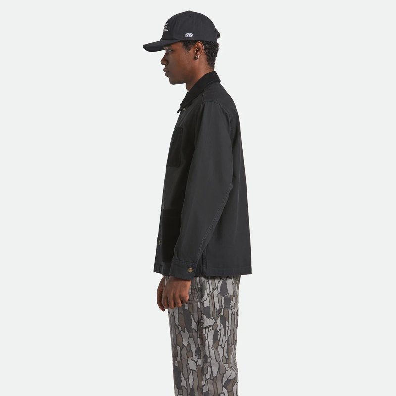 画像6: BRIXTON (ブリクストン) | HERRINGBONE LW CHORE COAT  (6)