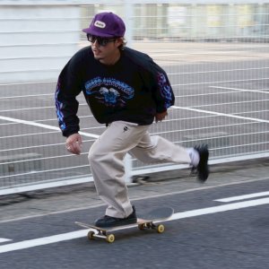 画像4: FRISCO CHOPPERS | FLAMING SKULL L/S TEE 