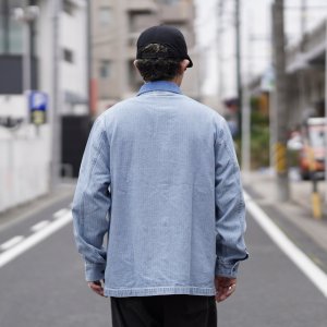 画像3: BRIXTON (ブリクストン) | HERRINGBONE LW CHORE COAT 