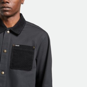 画像8: BRIXTON (ブリクストン) | HERRINGBONE LW CHORE COAT 