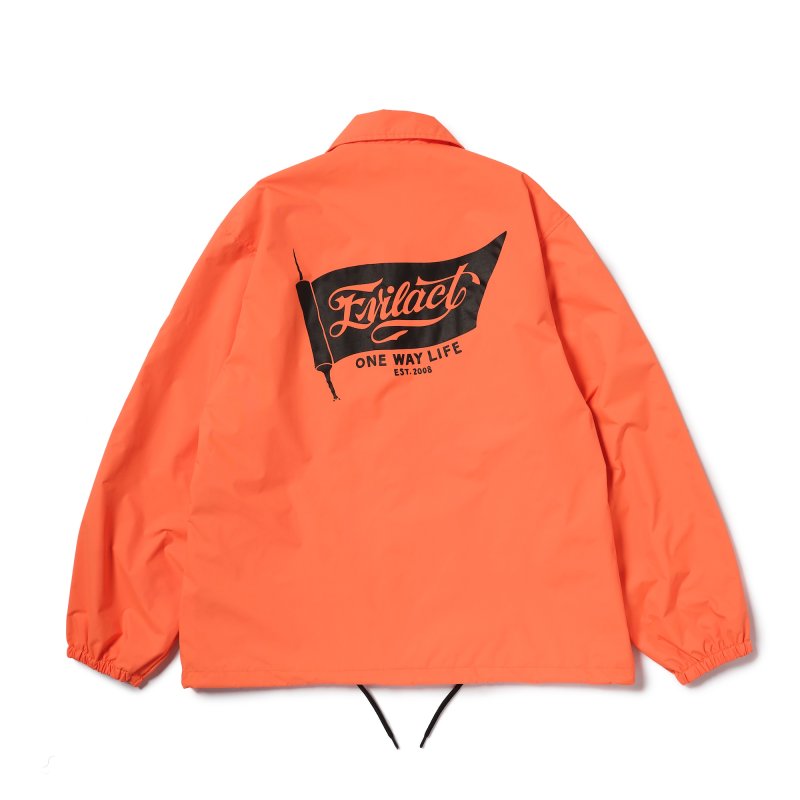 画像2: 【30%OFF】EVILACT (イーヴルアクト) | FLAG WIND BREAKER  (2)