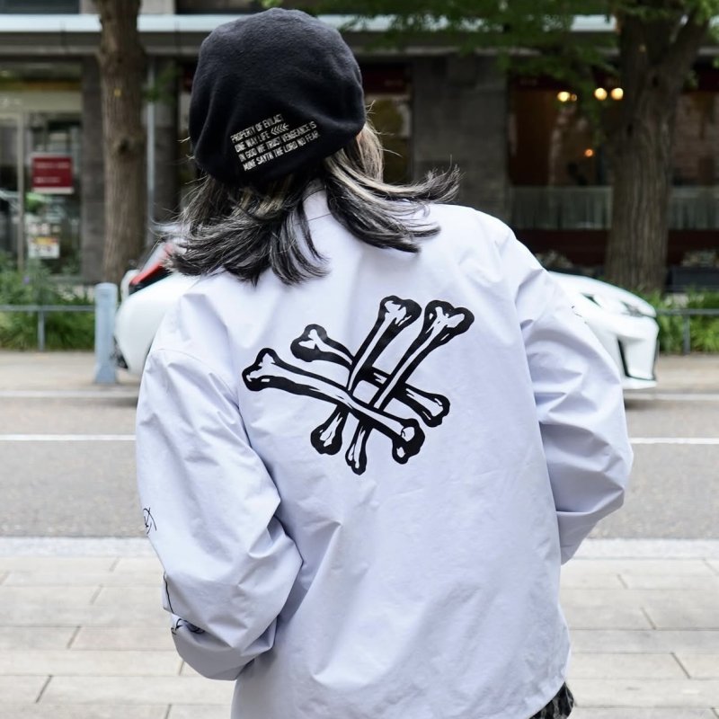 画像9: EVILACT (イーヴルアクト) | CROSS BONE WIND BREAKER  (9)
