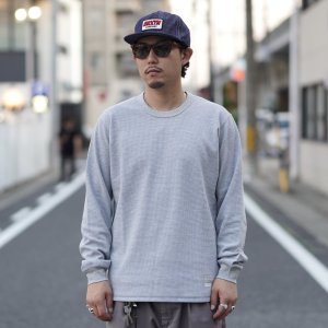 画像1: BLUCO (ブルコ) | CREW NECK THERMAL SHIRT 