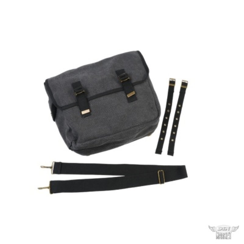 画像4: DIN MARKET (ディンマーケット) | Canvas Saddle Bag  (4)