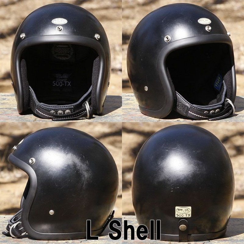 画像3: TT&CO. (ティーティーアンドカンパニー) | 500TX -DISTORTION BLACK- JET HELMET ヘルメット  (3)