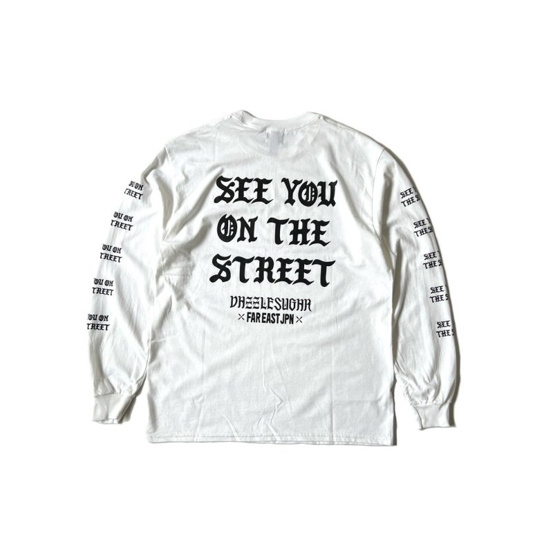 画像1: DAZZLESUGAR (ダズルシュガー) | S.O.S L/S tee  (1)