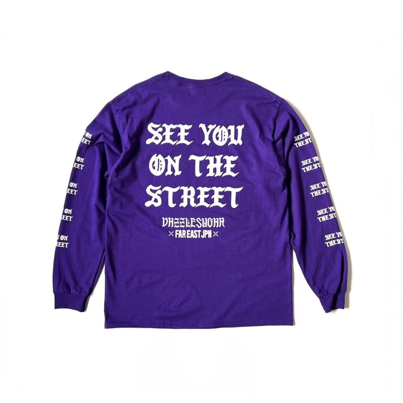 画像1: DAZZLESUGAR (ダズルシュガー) | S.O.S L/S tee  (1)
