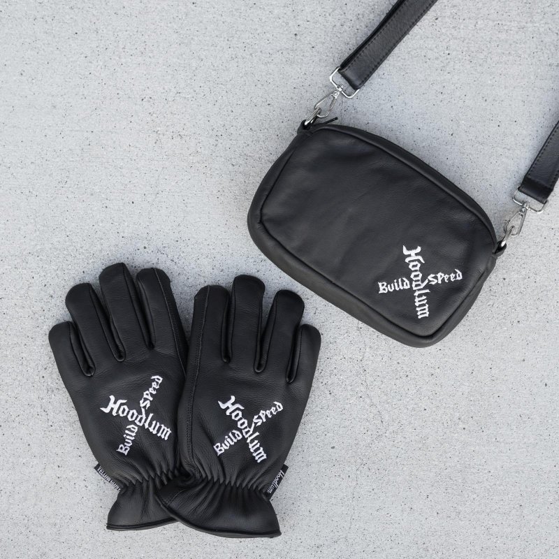 画像1: Hoodlum × Yellow Glove | CROSS LOGO BAG 