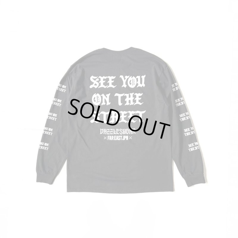 画像1: DAZZLESUGAR (ダズルシュガー) | S.O.S L/S tee  (1)
