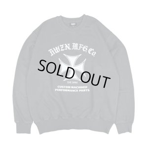 画像1: HWZN.MFG.CO. | IRONCROSS CREWNECK SWEAT 