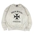画像1: HWZN.MFG.CO. | IRONCROSS CREWNECK SWEAT  (1)