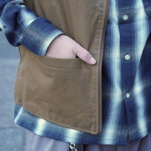 画像5: BLUCO (ブルコ) | V NECK DUCK VEST 
