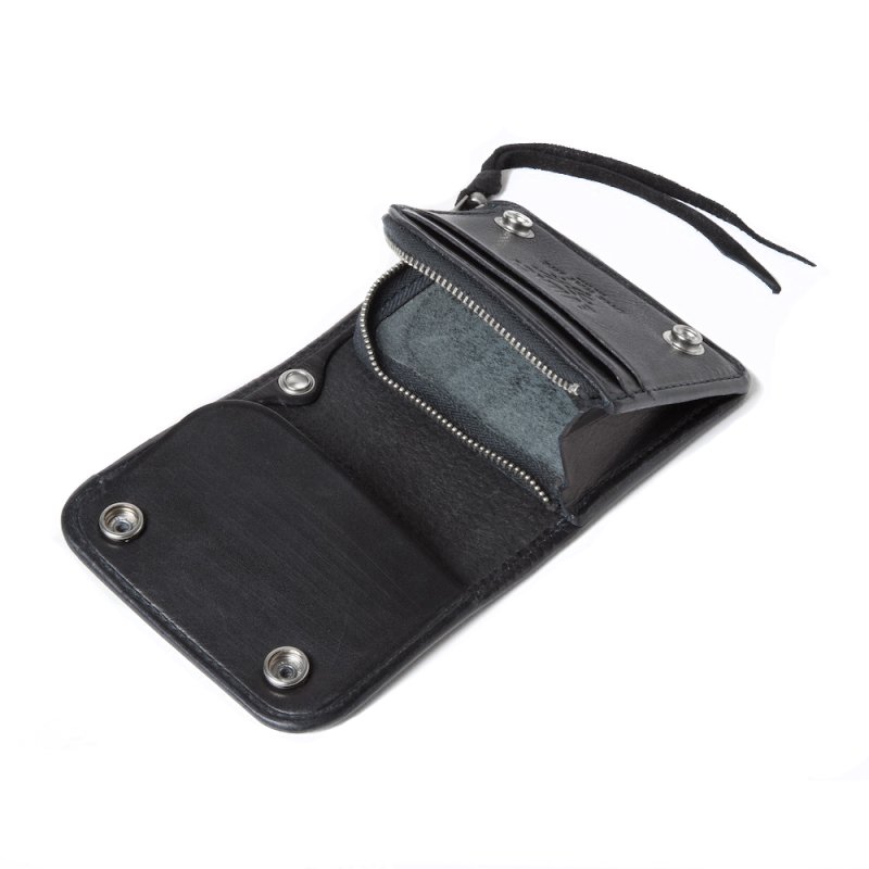 画像4: EVILACT (イーヴルアクト) | LEATHER SHORT WALLET  (4)