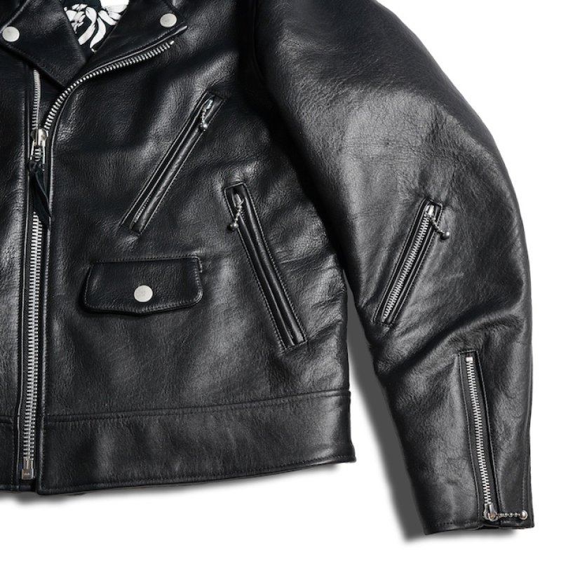 画像8: 【20%OFF】EVILACT (イーヴルアクト) | DOUBLE RIDERS JKT  (8)