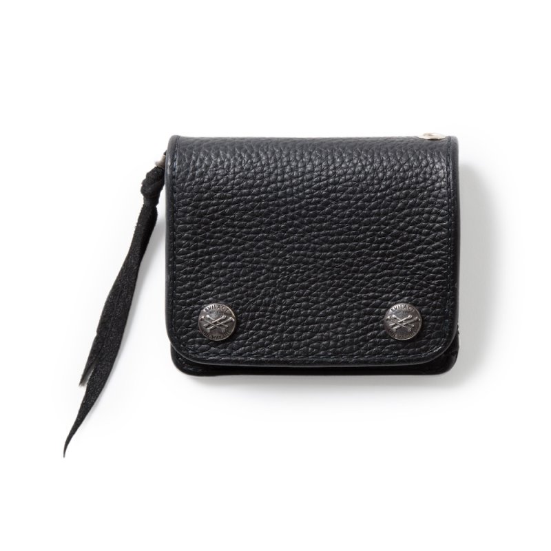 画像1: EVILACT (イーヴルアクト) | LEATHER SHORT WALLET  (1)