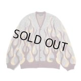 EVILACT (イーヴルアクト) | FLAMES MOHAIR CARDIGAN 