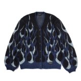 EVILACT (イーヴルアクト) | FLAMES MOHAIR CARDIGAN 