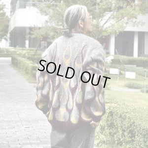 画像6: EVILACT (イーヴルアクト) | FLAMES MOHAIR CARDIGAN 