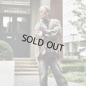 画像4: EVILACT (イーヴルアクト) | FLAMES MOHAIR CARDIGAN 