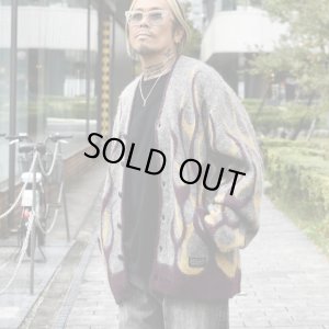 画像5: EVILACT (イーヴルアクト) | FLAMES MOHAIR CARDIGAN 