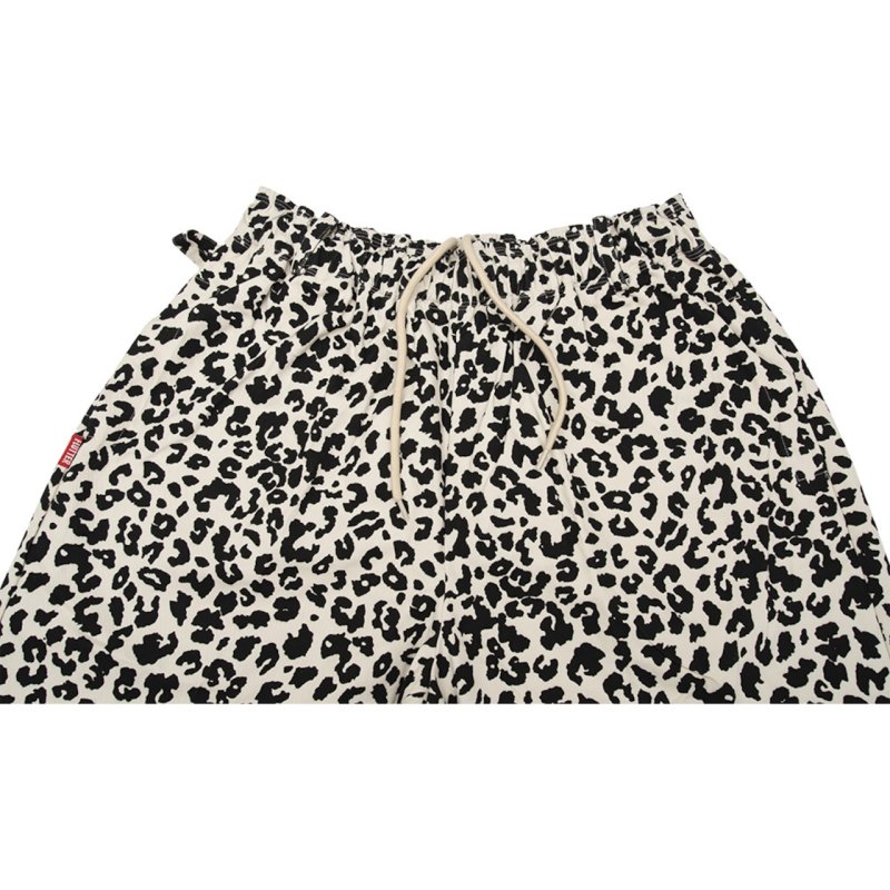 画像3: FLUTTER (フラッター) | The Holiday - Comfy fit- Cotton Twill Leopard Easy Pants  (3)