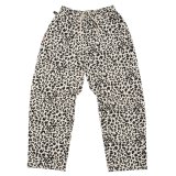 FLUTTER (フラッター) | The Holiday - Comfy fit- Cotton Twill Leopard Easy Pants 