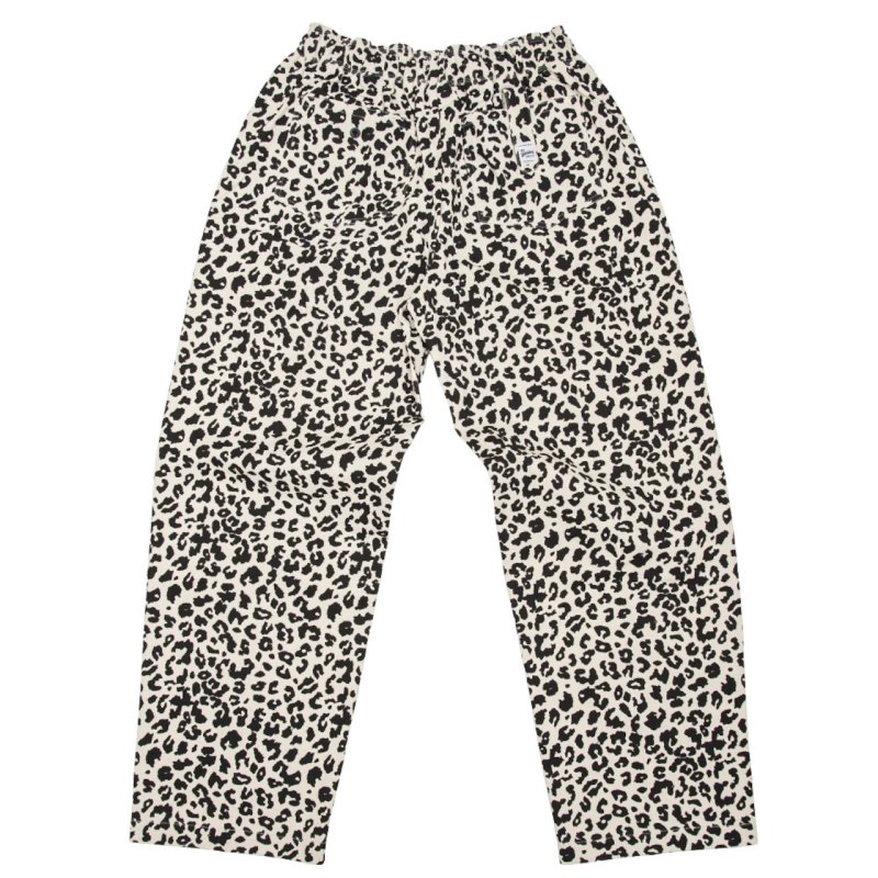 画像2: FLUTTER (フラッター) | The Holiday - Comfy fit- Cotton Twill Leopard Easy Pants  (2)