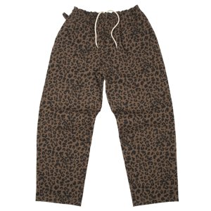 画像1: FLUTTER (フラッター) | The Holiday - Comfy fit- Cotton Twill Leopard Easy Pants 