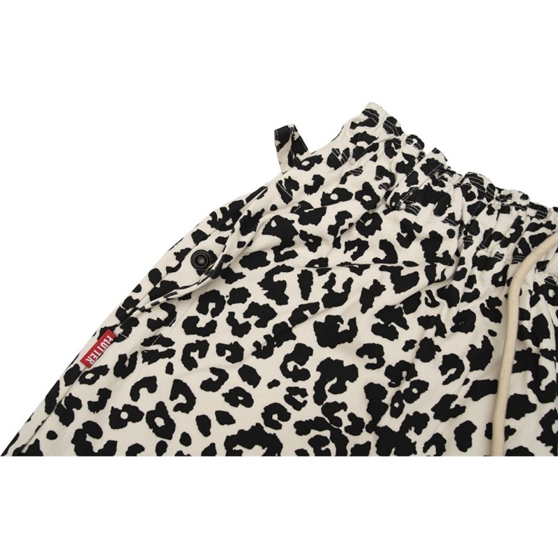 画像5: FLUTTER (フラッター) | The Holiday - Comfy fit- Cotton Twill Leopard Easy Pants  (5)