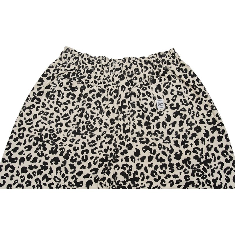 画像4: FLUTTER (フラッター) | The Holiday - Comfy fit- Cotton Twill Leopard Easy Pants  (4)