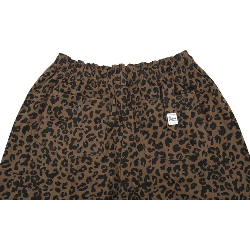 画像4: FLUTTER (フラッター) | The Holiday - Comfy fit- Cotton Twill Leopard Easy Pants  (4)