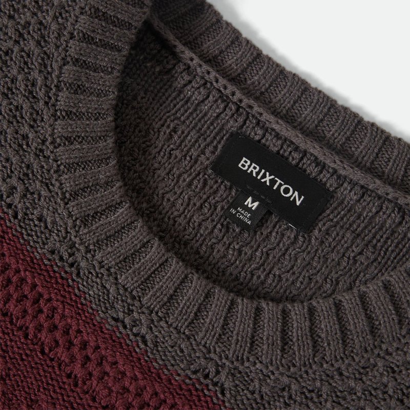 画像2: 【20%OFF】BRIXTON (ブリクストン) | MIDNIGHT CREW SWEATER  (2)