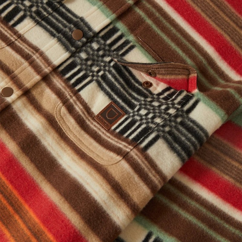 画像6: 【20%OFF】BRIXTON (ブリクストン) | BOWERY L/S ARCTIC STRETCH FLEECE  (6)