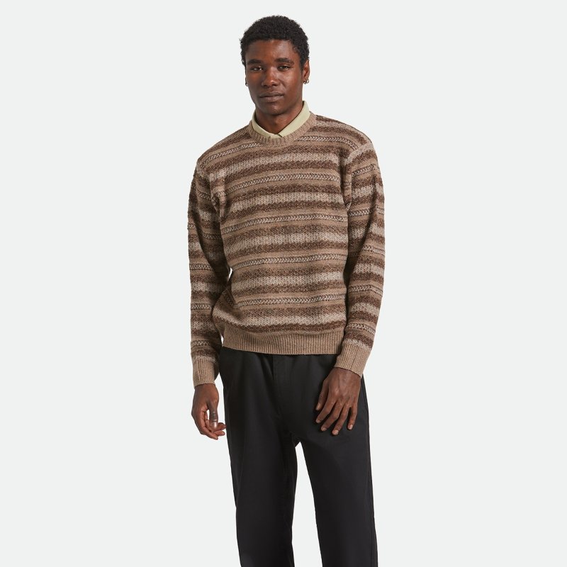 画像5: 【20%OFF】BRIXTON (ブリクストン) | MIDNIGHT CREW SWEATER  (5)