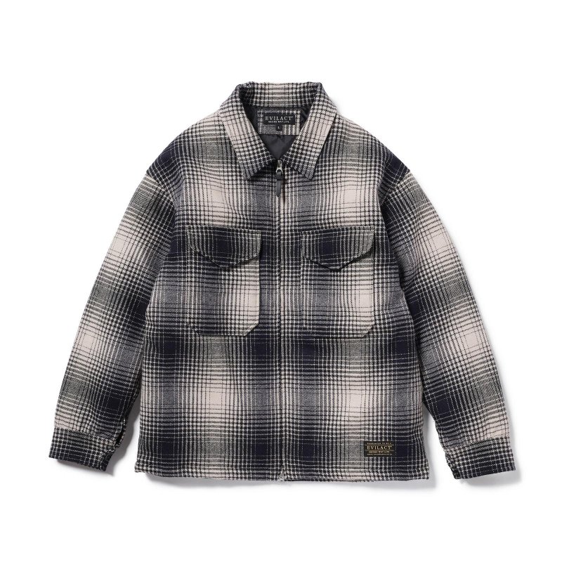 画像1: 【20%OFF】EVILACT (イーヴルアクト) | CHECK PADDED JKT  (1)