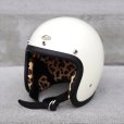 画像1: TT&CO. (ティーティーアンドカンパニー) | 500-TX DILECT INTERIOR LEOPARD JET HELMET ヘルメット  (1)