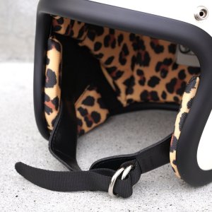 画像5: TT&CO. (ティーティーアンドカンパニー) | 500-TX DILECT INTERIOR LEOPARD JET HELMET ヘルメット 